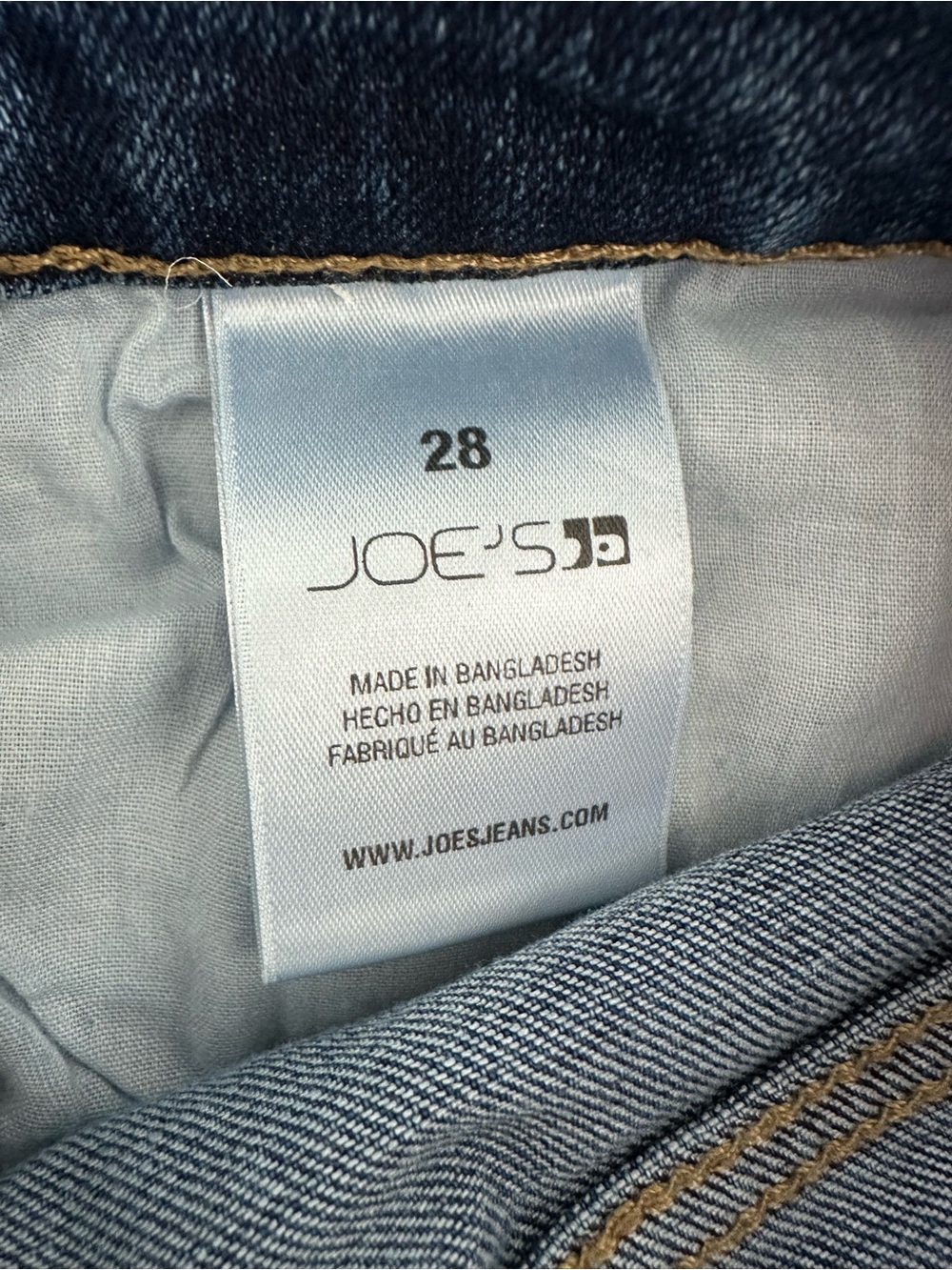 Joe’s Jeans Mid-Thigh Vintage Style Denim Shorts Size 28 Women’s - Picture 5 of 5